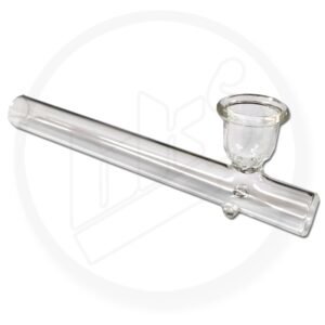 One Hitter Chillum Glass Pipe (Various Colors)