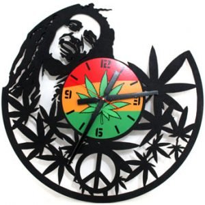 Wall Mount Bob Marley Clock 60cm- Limited