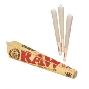 RAW – King Size Cones 3’s Unbleached