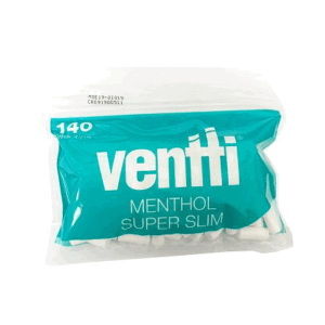 Ventti Menthol Filter Tips – Super Slim 140’s