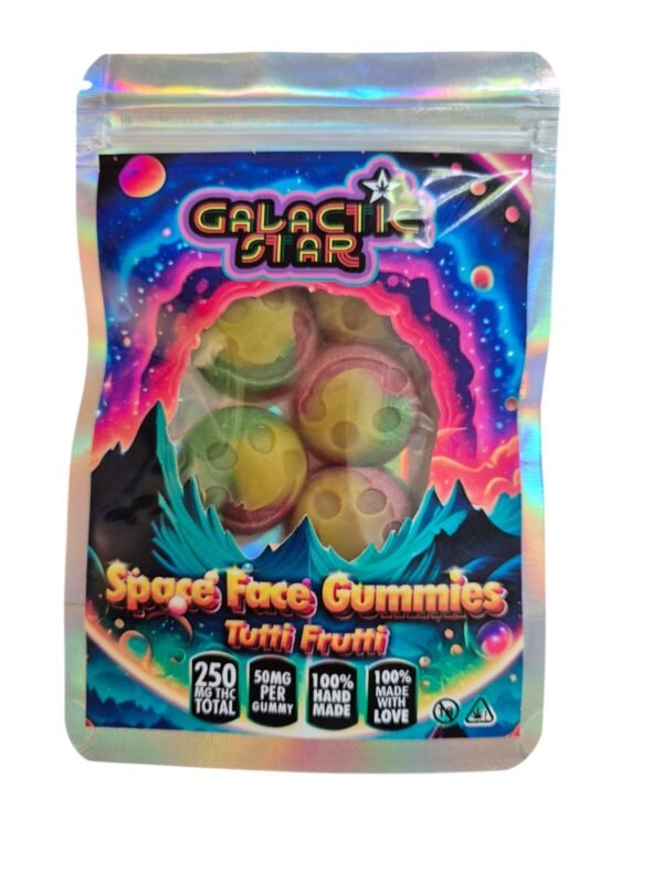 Space Face Gummies 250mg