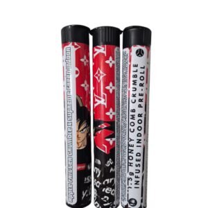 1.5g Infused Pre Rolled: Apple Fritter Crumble x Supreme Green Indoor