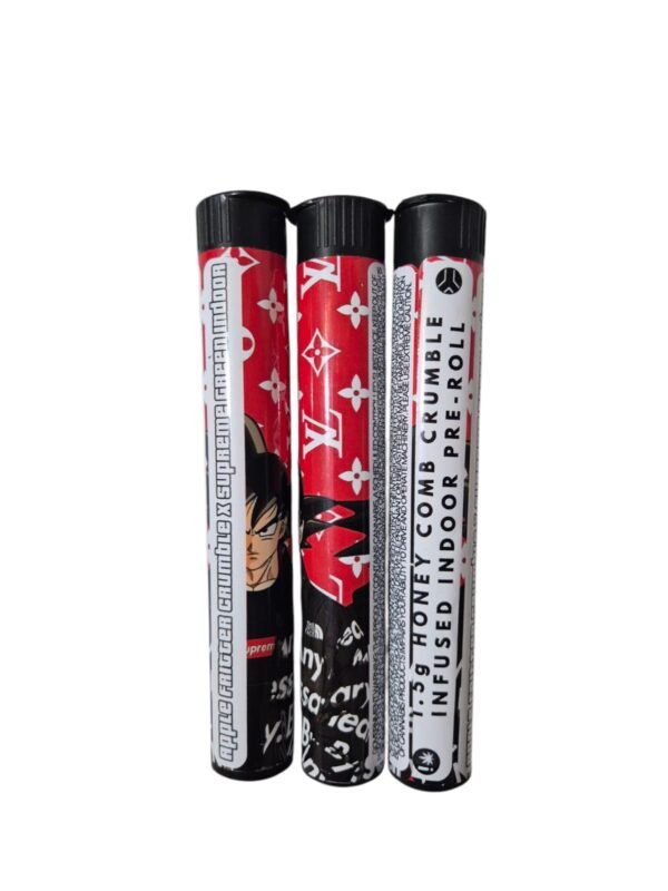 1.5g Infused Pre Rolled: Apple Fritter Crumble x Supreme Green Indoor